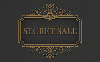 Secret Sale Sunday 26th December 2021