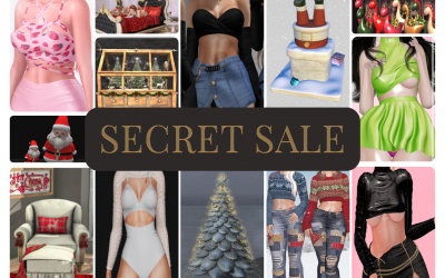 Secret Sale November 25th – 27th