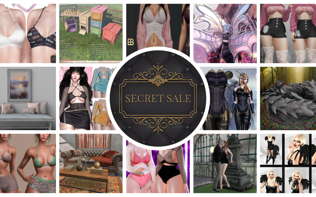 Secret Sale April 13th – 15th