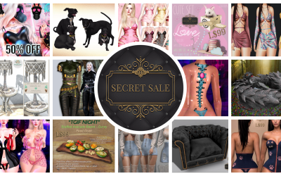 Secret Sale April 20th – 22nd