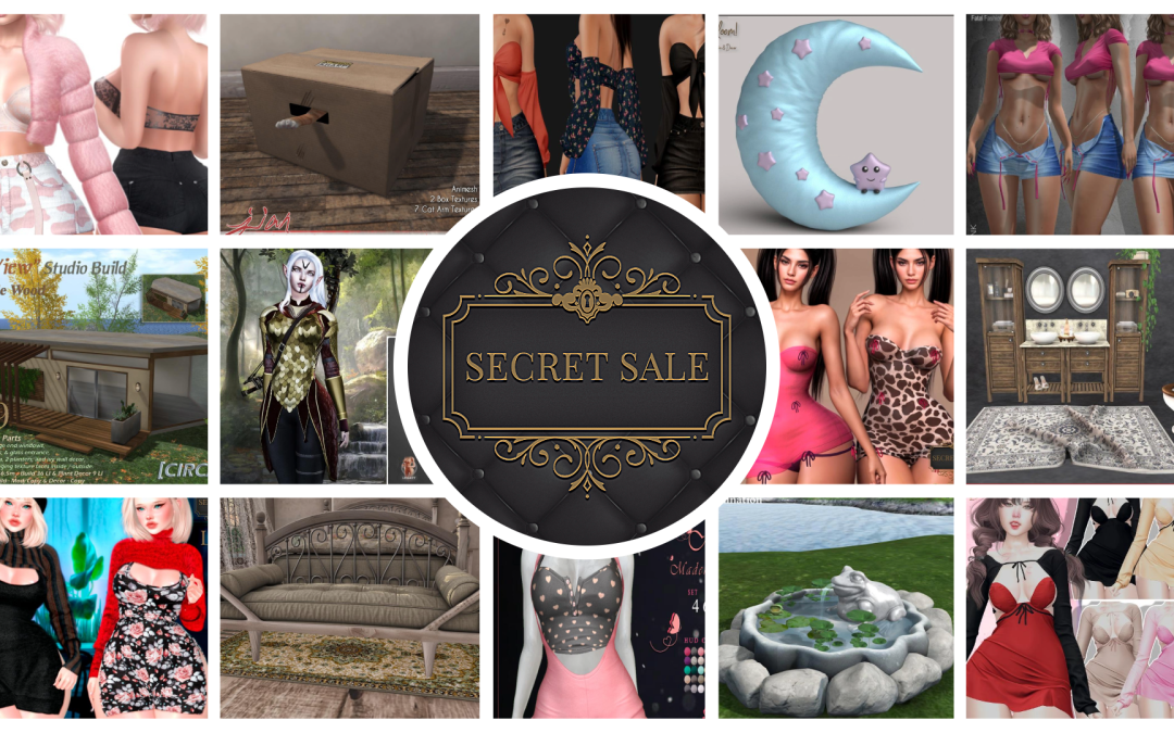 Secret Sale April 27th – 29th