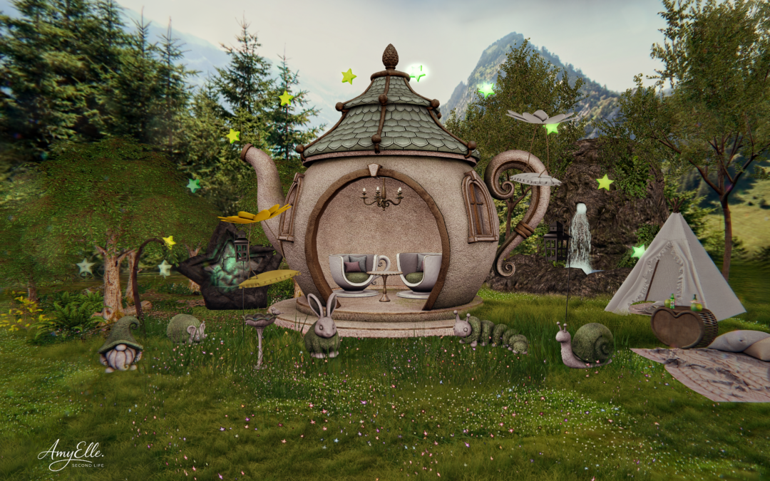Tea for two, in a teapot