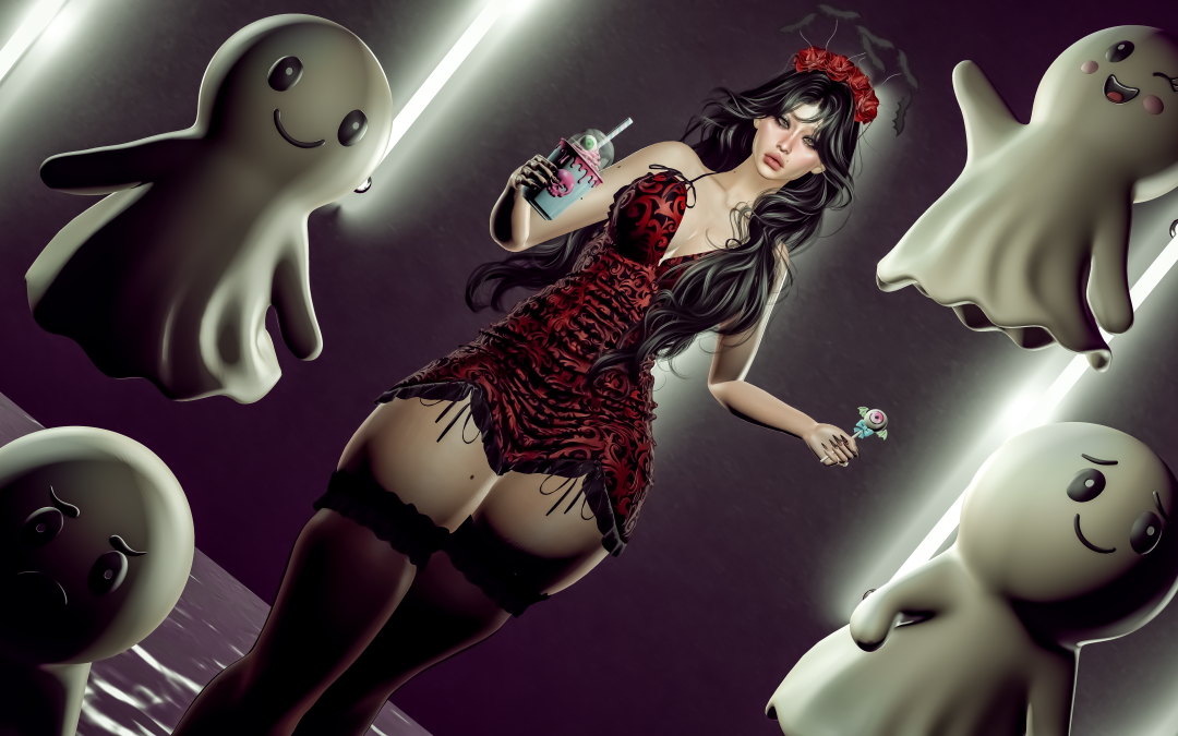 I see some cute ghosts