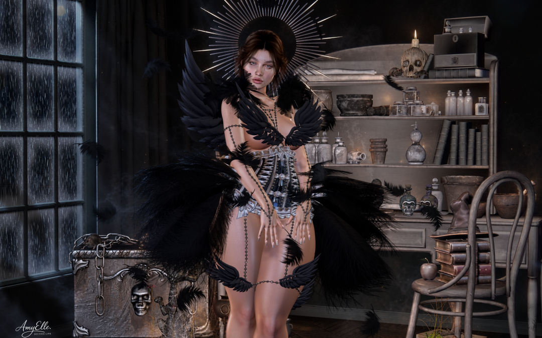 Love arrived in black feathers